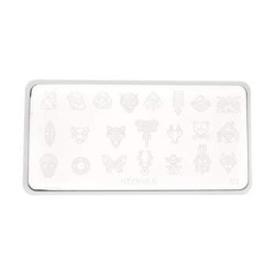 STAMPING - Stencil per nail art 02